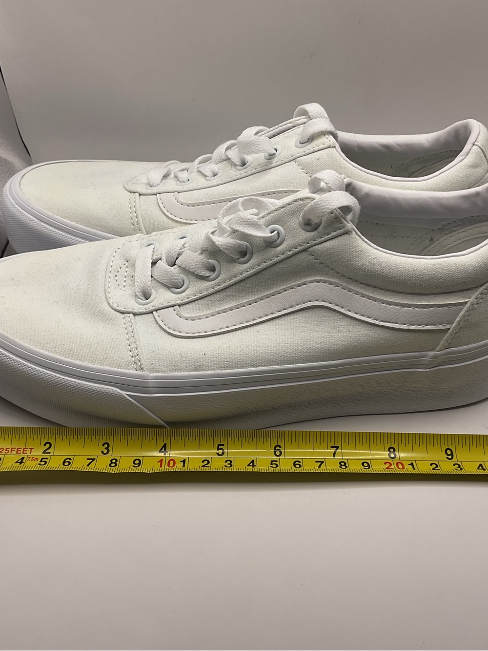 Vans Ward Sneakers Low-Top Lace Up Signature Rubber Waffle Outsole Size Women 10 - Picture 7 of 10